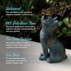 image:imageiHeartCats Cat Memorial Figurine with Butterfly  Cat Statue Pet Memorial Gifts