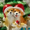 image:imageiHeartDogs CeramicStyle Nostalgic Mini Dog Christmas Tree Figurine  My Christmas Wish